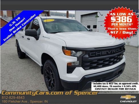 Used 2023 Chevrolet Silverado 1500 W/T w/ WT Value Package AWD/4WD image 1