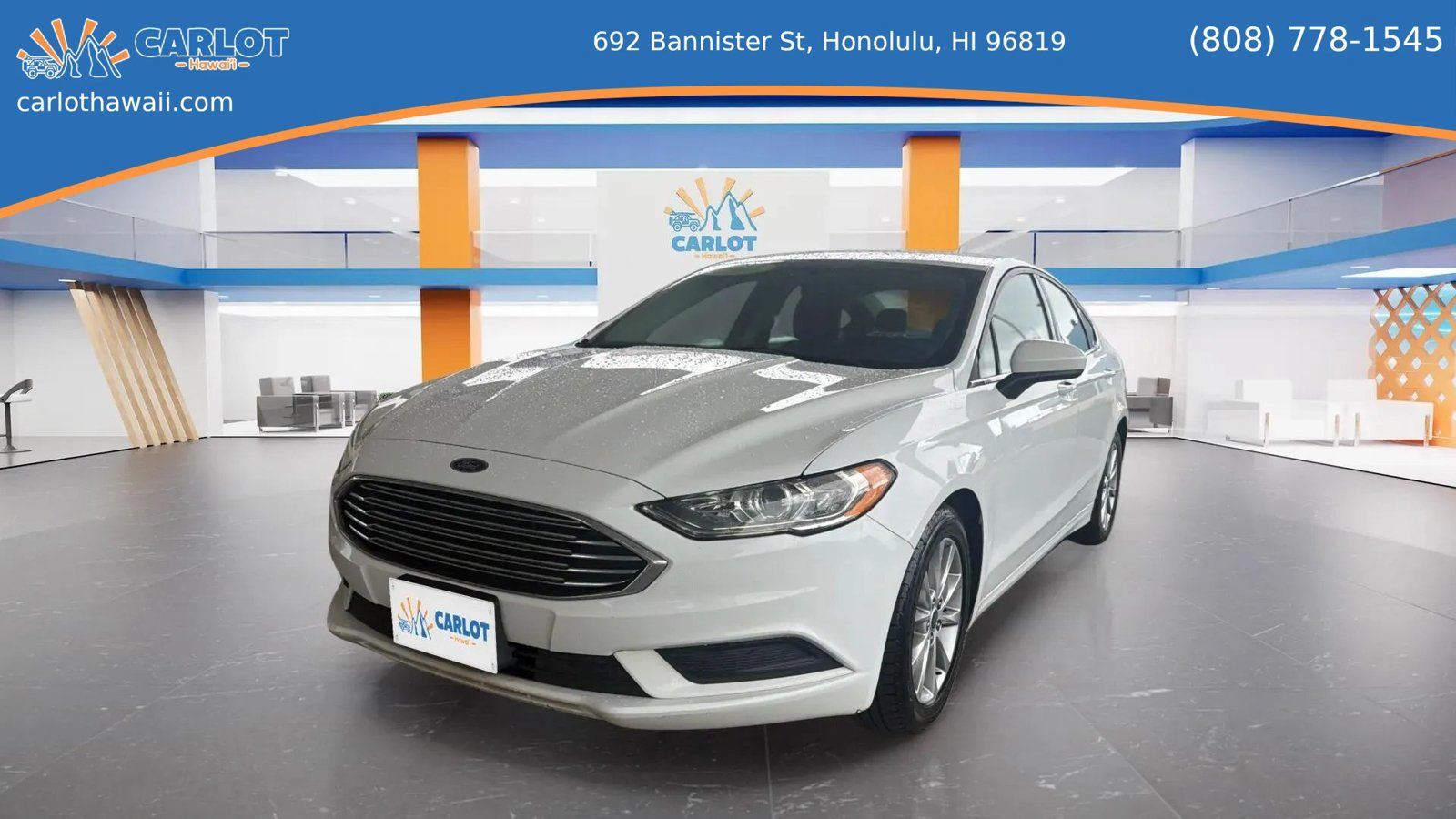 Used 2017 Ford Fusion SE FWD image 1