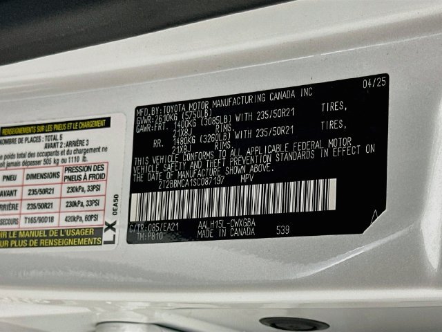 Used 2025 Lexus RX 350h w/ Convenience Package AWD/4WD image 33