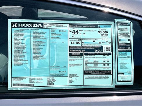 New 2026 Honda Accord Touring image 14