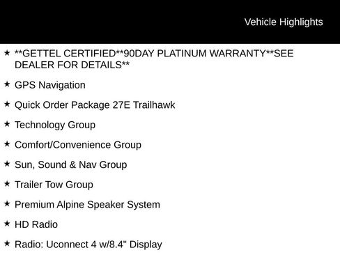 Used 2021 Jeep Cherokee Trailhawk w/ Sun, Sound & Nav Group image 9