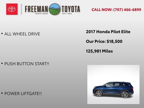 Used 2017 Honda Pilot Elite image 8