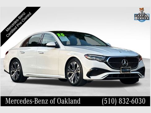 Certified 2025 Mercedes-Benz E 350 Sedan w/ Winter Package image 1