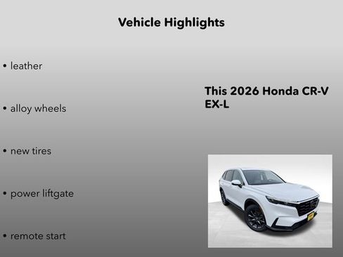 New 2026 Honda CR-V EX-L image 15