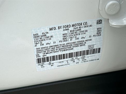 New 2026 Ford Explorer Active RWD image 20