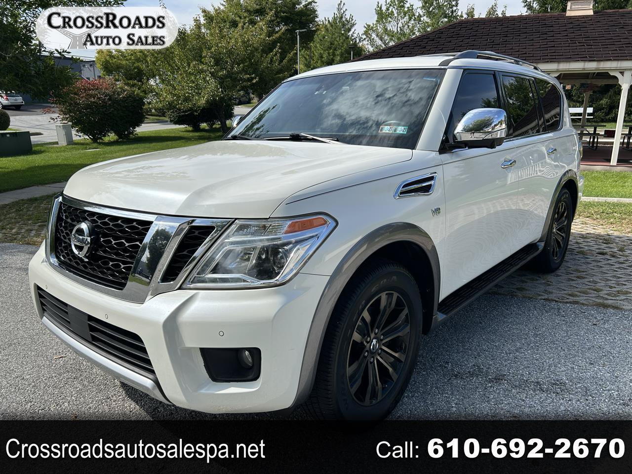 Used 2017 Nissan Armada Platinum w/ Interior Lighting Package AWD/4WD image 1