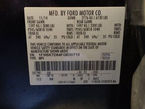 Used 2015 Ford Explorer XLT w/ Equipment Group 202B image 33