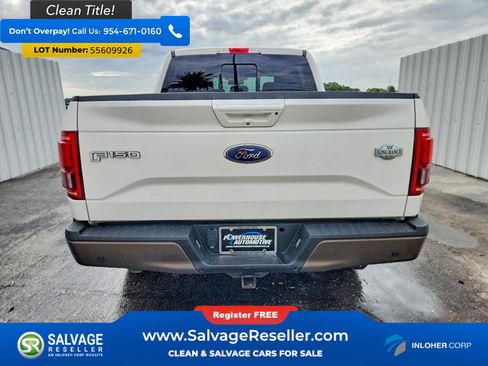Used 2015 Ford F150 King Ranch w/ Equipment Group 601A Luxury AWD/4WD image 8