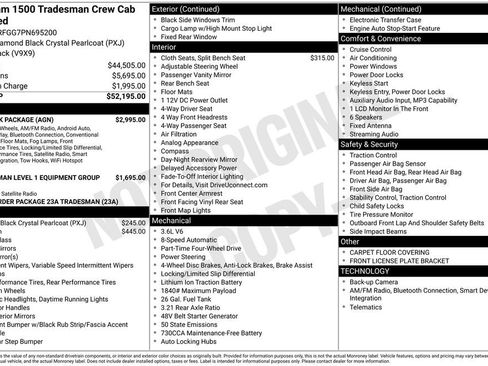 Used 2023 RAM 1500 Tradesman w/ Warlock PACKAGE AWD/4WD image 2