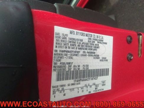 Used 2002 Ford Thunderbird Deluxe image 10