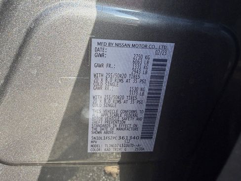 Used 2023 INFINITI QX60 Luxe w/ Performance Audio Package image 33