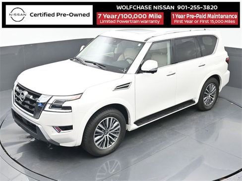 Certified 2024 Nissan Armada SL w/ Captain's Chairs Package image 31