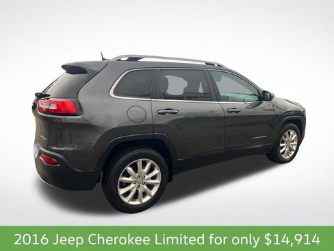 Used 2016 Jeep Cherokee Limited AWD/4WD image 6