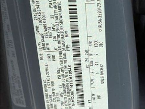 New 2026 Ford Escape SE image 16