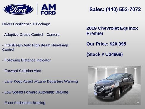 Used 2019 Chevrolet Equinox Premier FWD image 12