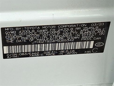 Used 2023 Lexus IS 350 F Sport image 23