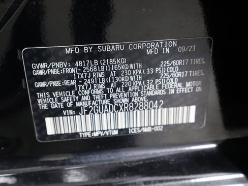 Used 2024 Subaru Crosstrek 2.0i Premium AWD/4WD image 33