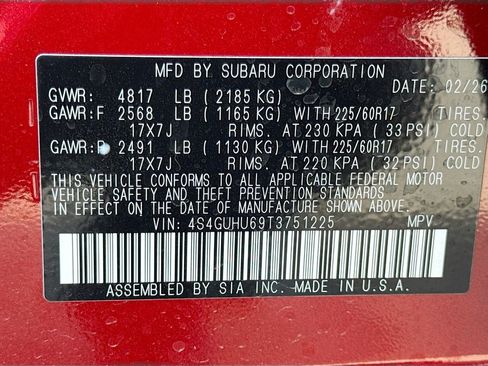 New 2026 Subaru Crosstrek 2.5i Wilderness AWD/4WD image 41