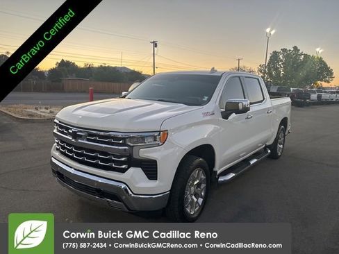 Certified 2022 Chevrolet Silverado 1500 LTZ w/ LTZ Premium Package AWD/4WD image 1