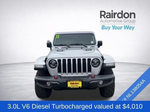 Used 2022 Jeep Gladiator Rubicon w/ LED Lighting Group AWD/4WD image 2