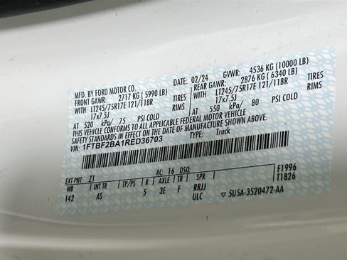 Used 2024 Ford F250 XL w/ Snow Plow Prep Package image 27