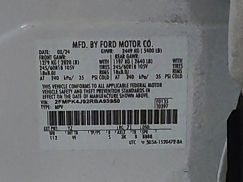 Used 2024 Ford Edge SEL image 33