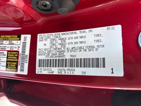 Used 2022 Toyota Tundra SR5 w/ SR5 Premium Package AWD/4WD image 30
