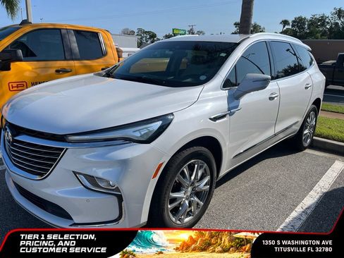 Used 2022 Buick Enclave Premium w/ Surround and Sites Package FWD image 2