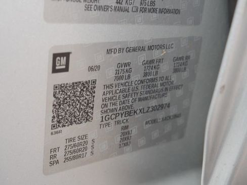 Used 2020 Chevrolet Silverado 1500 Custom w/ Rally Edition image 8