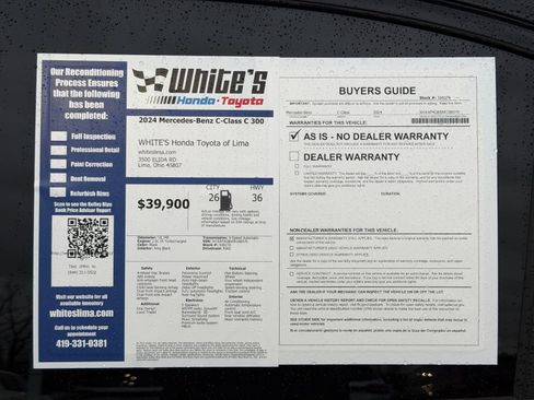 Used 2024 Mercedes-Benz C 300 Sedan image 34