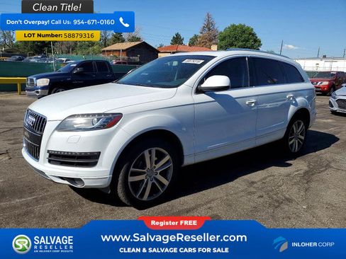 Used 2015 Audi Q7 3.0T Premium Plus AWD/4WD image 1