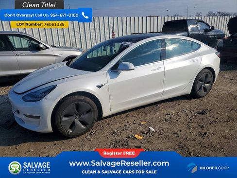 Used 2020 Tesla Model 3 Standard Range RWD image 1