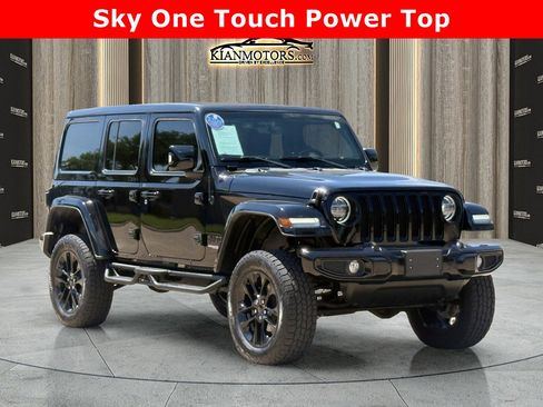 Used 2022 Jeep Wrangler Unlimited Sahara AWD/4WD image 1
