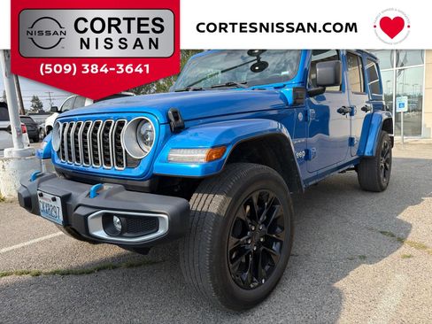 Used 2024 Jeep Wrangler Unlimited Sahara AWD/4WD image 1