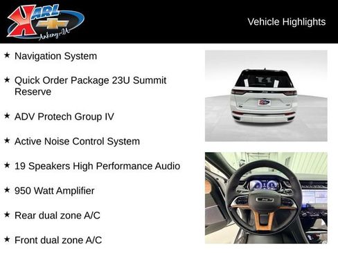 Used 2024 Jeep Grand Cherokee Summit AWD/4WD image 2