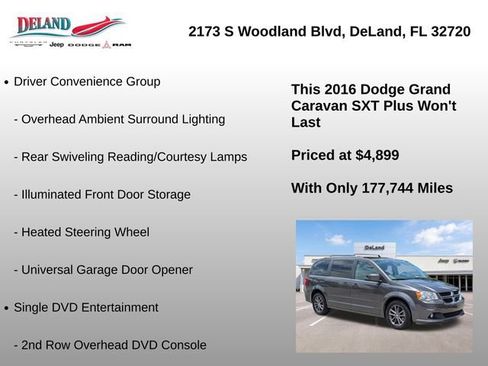 Used 2016 Dodge Grand Caravan SXT FWD image 30