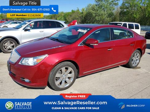 Used 2011 Buick LaCrosse CXS w/ Driver Confidence Package FWD image 1