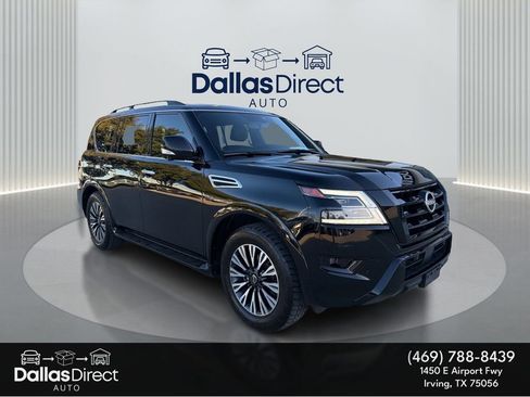 Used 2023 Nissan Armada SL w/ Midnight Edition Package image 2