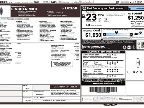 Used 2019 Lincoln MKC Reserve w/ MKC Technology Package image 40