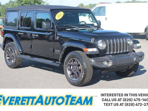 Used 2021 Jeep Wrangler Unlimited Sport AWD/4WD image 1