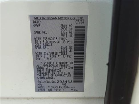 Used 2024 Nissan Pathfinder SV AWD/4WD image 25