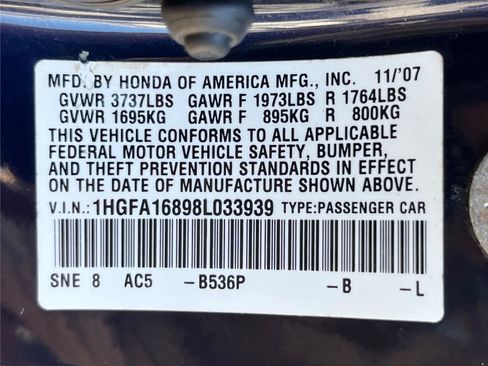 Used 2008 Honda Civic EX image 18