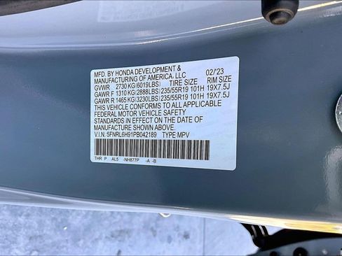 Used 2023 Honda Odyssey Elite image 17