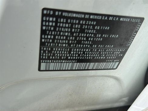 Used 2023 Volkswagen Tiguan S w/ Driver Assistance Package FWD image 15