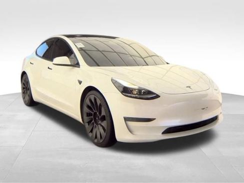 Used 2021 Tesla Model 3 Performance AWD/4WD image 3