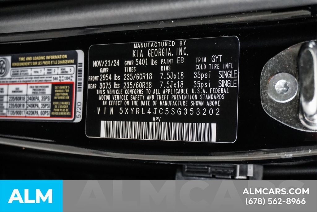 Used 2025 Kia Sorento S w/ Panoramic Sunroof Package FWD image 55