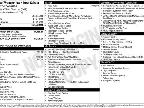 Used 2023 Jeep Wrangler Unlimited Sahara w/ Cold Weather Group image 3