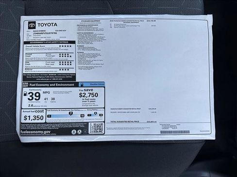 Used 2025 Toyota RAV4 XLE image 25