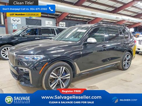 Used 2020 BMW X7 M50i w/ Dynamic Handling Package AWD/4WD image 1