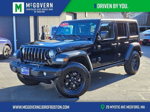 Used 2022 Jeep Wrangler Unlimited Sport image 1
